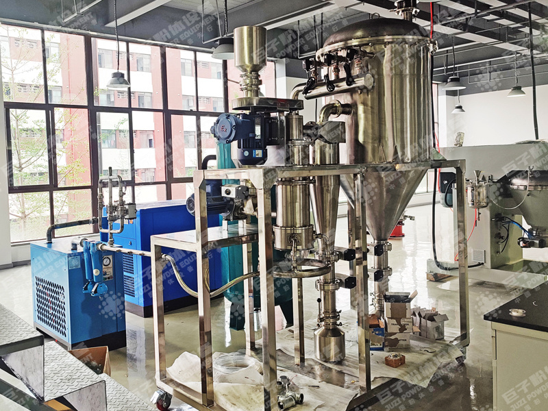 JZLDB惰性氣體保護氣流粉碎機